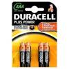 Batteri Duracell Plus Power AAA 4stk/pak 