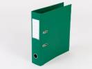 Brevordner Q-Line gr&oslash;n A4 metalskinne 75mm ryg 