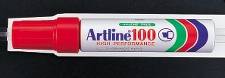 Marker&nbsp;Artline&nbsp;EK100&nbsp;permanent r&oslash;d&nbsp;7-12mm 