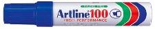 Marker&nbsp;Artline&nbsp;EK100&nbsp;permanent bl&aring;&nbsp;7-12mm 