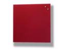 Glastavle Naga magnetisk 45x45 cm rød