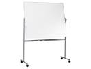 Whiteboardtavle Mobil dobbeltsidet 100 x 120 cm