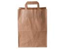 Bærepose papir m/hank 16 L 250x150x340 mm brun