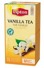 Te Lipton vanilla 25breve/æsk