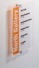 Skilt CRYSTAL Sign Durable A4 klar acryl 210x297mm 