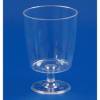 Plastikglas rødvin 20cl m/fod 1420 10stk/ps