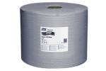 Aft&oslash;rringspapir Tork kraftig W1 2-lags bl&aring; 340m 130070 1rul