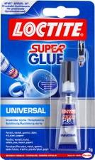 Lim&nbsp;Loctite&nbsp;Super&nbsp;Glue sekundlim&nbsp;3g/tube 
