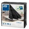 Serviet Tork Linstyle sort 39x39cm 1/4 fold 50stk/pak