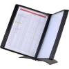 Registersystem A4 Easym. t/5 lommer sort bordmodel 