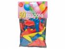 Balloner ass. 50stk/pak runde og lange