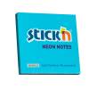 Notes Stick'N NEON bl&aring; 76x76mm 100blade