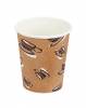 Kaffeb&aelig;ger&nbsp;8oz&nbsp;25cl&nbsp;Hot&nbsp;Cup Single&nbsp;Wall&nbsp;pap&nbsp;1000stk/kar Incl afgift