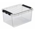 Plastkasse SmartStore Classic 24 24l m/l&aring;g 50x39x18cm