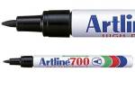 Marker Artline EK700 sort 0.7 mm perm. alu 