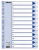 Register&nbsp;PP&nbsp;Esselte&nbsp;A4&nbsp;1-12 m/hvid&nbsp;kartonforblad 