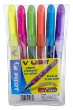 Tekstmarker&nbsp;Pilot&nbsp;Spotliter V-Liquid&nbsp;assorteret&nbsp;SW-VLL 