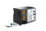 Labeltape DYMO XTL 41mmx7,5m sort på klar vinyl universal