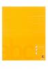 Skoleh&aelig;fte&nbsp;Bantex&nbsp;17x21cm&nbsp;ulin 32bl&nbsp;70g&nbsp;gul 