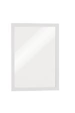 Skilt&nbsp;DURAFRAME&reg;&nbsp;selvkl&aelig;bende A4&nbsp;m/hvid&nbsp;ramme&nbsp;2stk/pak 
