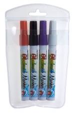 Marker&nbsp;Artline&nbsp;Glassboard EPG-4/4W1 Hvid, r&oslash;d, sort og lilla