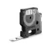 Prægetape D1 sort/hvid 12 mm x 5,5 m Dymo ekstra stærk