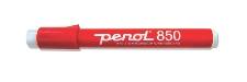 Whiteboardmarker&nbsp;Penol&nbsp;850 2-5mm&nbsp;r&oslash;d&nbsp;skr&aring;sk&aring;ret spids 