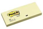 Post-it blok 653 gul 38x51mm 100bl 3M 12blk/pak