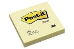 Post-it blok 654 gul 76x76mm 100bl 3M 