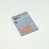 Notesblok A7 m/topspiral Perf. linjeret 50 blade 70 gr.
