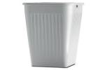 Papirkurv Orth 25 L firk. grå plast. H38xB32xD32cm