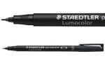 Overheadpen Lumocolor 313 sort 0.4 mm S perm 