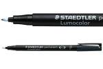 Overheadpen Lumocolor 318 sort 0.6 mm F perm 