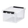Plastkasse SmartStore Classic 10 8l m/l&aring;g 34x25x16cm