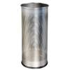 Paraplystand TWIN Metal s&oslash;lv 28,5L &Oslash;:27xH:59cm