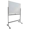 Whiteboardtavle Twin Mobil dobbeltsidet L150 x H120 cm