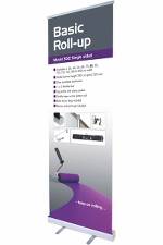 Roll-up Basic enkeltsidet 60cm alu