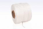 Ballepressegarn hvid 3-sl&aring;et m/r&oslash;r krydsspole 4mm 270m/rl
