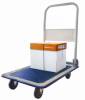 Transportvogn sammenklappelig hvid/bl&aring; 73x84x48 cm Max last: 150 kg