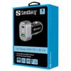 Sandberg Car Charger 1xQC3.0+1xUSBC 20W