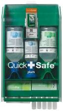 Førstehjælpsstation QuickSafe Chemical Industry, 25,3x43cm, klar, steril