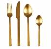Bestik sæt Villa Collection 16 dele guld titanium 4 skeer, 4 gafler, 4 knive, 4 teskeer