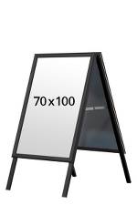 Gadeskilt 117 Alu Line 70x100 cm plakatformat