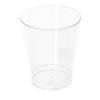 Plastikglas 8cl PS klar 45 stk/ps (målestreg 7cl)