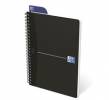 Notesbog Oxford Smart Black A5 kvad spiral 90 blade 90g