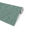 Gavepapir 57cm x 154m Pilblad green mat