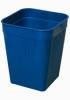 Papirkurv Orth 14 L firk. blå plast H32xB26 cm