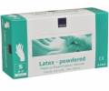 Handsker Latex let pudret S 100 stk./pak Small klar