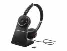 Headset Jabra EVOLVE 75 UC Link 370, duo, Bluetooth