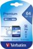 Verbatim 64GB Class 10 SDXC hukommelseskort